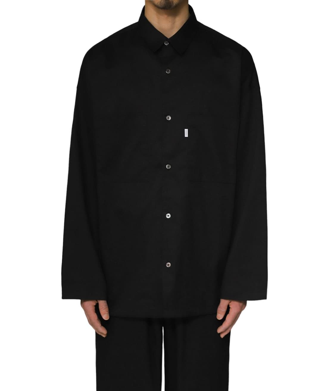 그라프페이퍼 오버사이즈 박스 셔즈 L/S 상품이미지1
