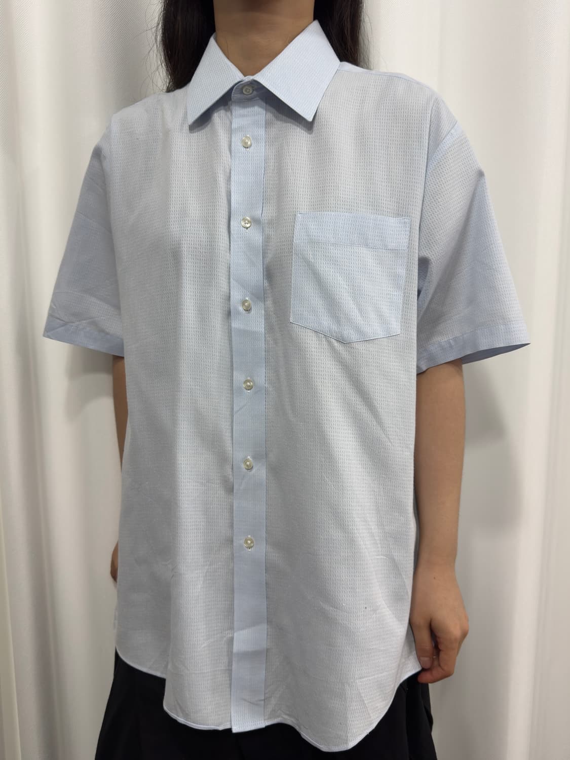 courreges blue shirt 상품이미지2