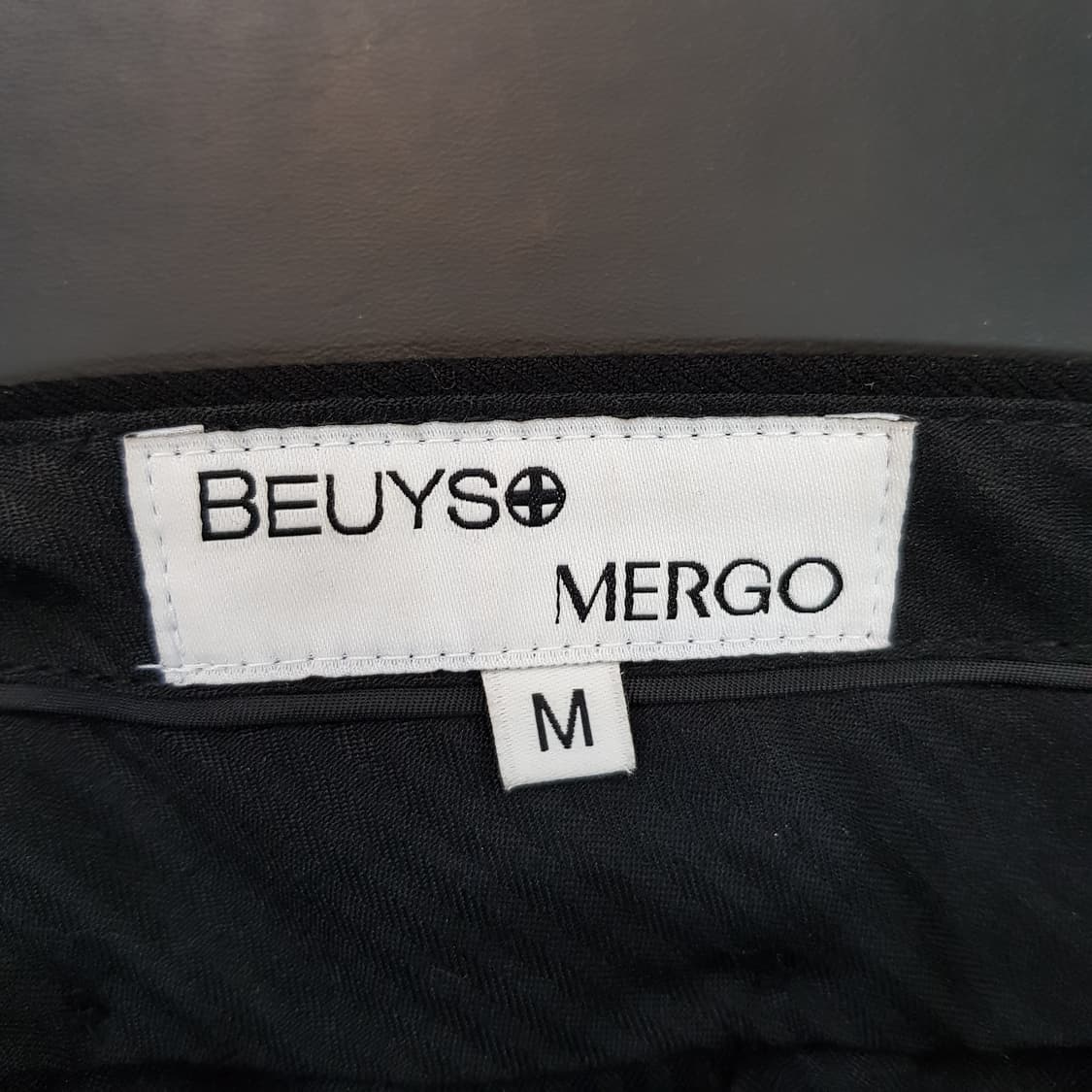 BEUYS MERGO 슬릭 스탠다드핏 셋업 블랙 M 상품이미지7
