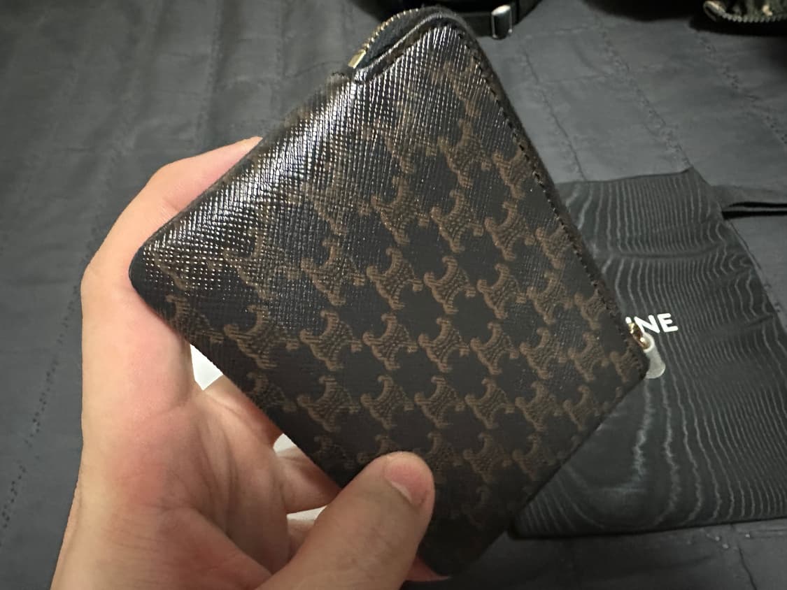 셀린느 트리옹프 캔버스 코인펄스 (OS) 상품이미지3