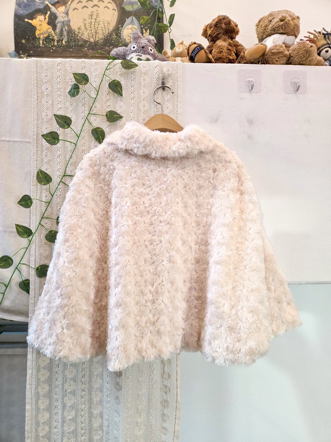 보송 에코퍼 케이프 아우터 상품이미지4