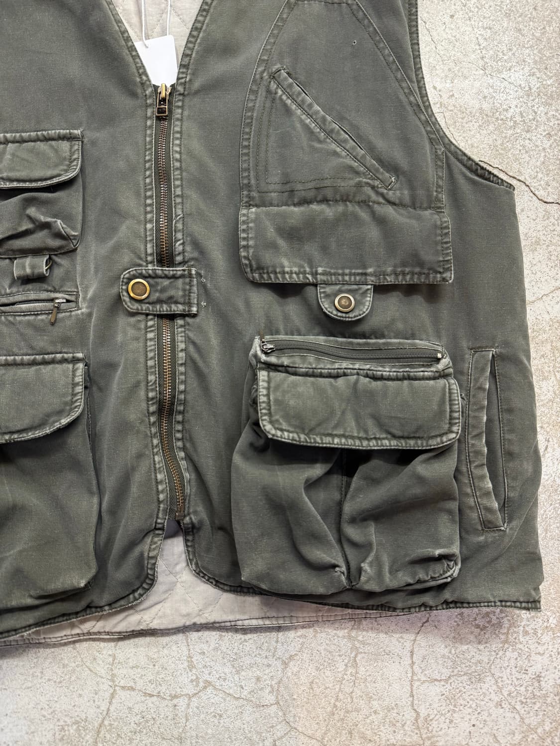 90s Members only  멀티포켓 피싱 헌팅 베스트 상품이미지2