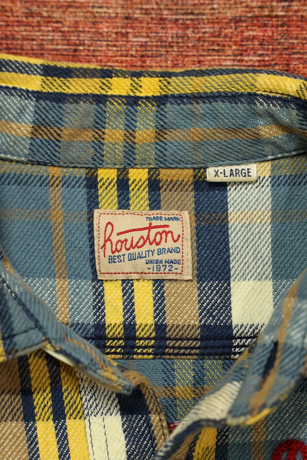 휴스턴 자수 체크 워크셔츠 판매 상품이미지7