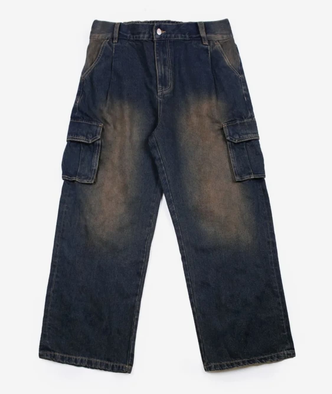 엑스톤즈 카고 워싱 데님 팬츠 상품이미지1