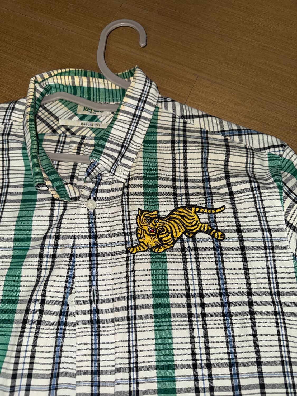 겐조 남성 체크셔츠 m 상품이미지2