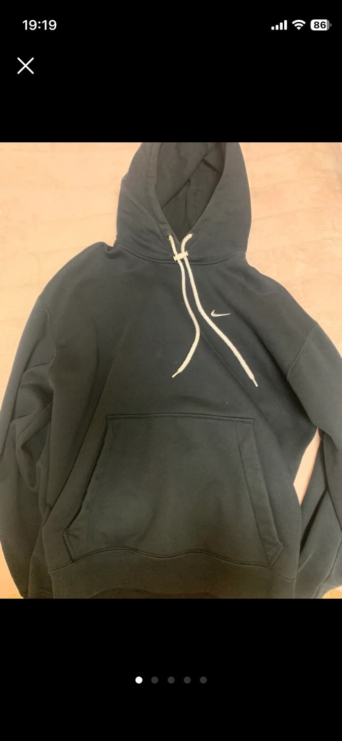 나이키 솔로 스우시 후드티 m 상품이미지1