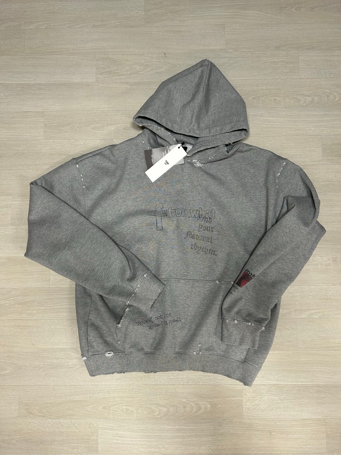 파아카이브 빈티지 워시드 후디 1사이즈 상품이미지2