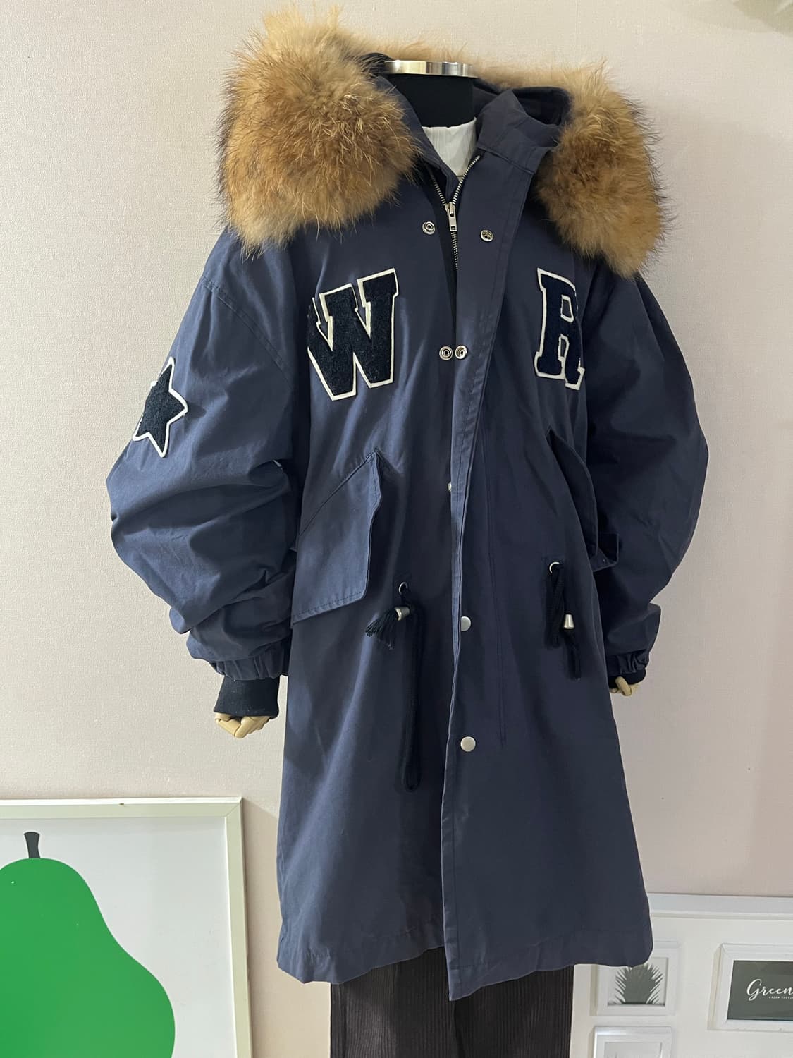 네이비라쿤야상점퍼 상품이미지4