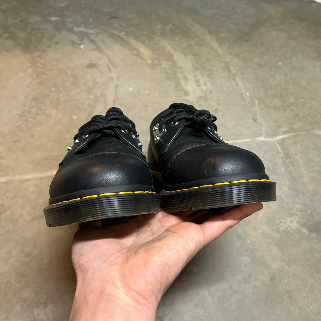 270) 닥터마틴 블랙 루나 슈즈 상품이미지5