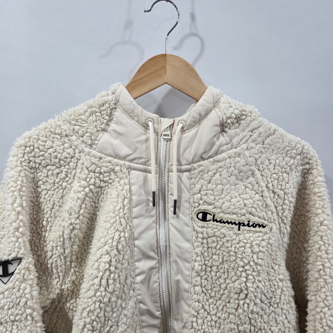 챔피온 양털 후드 플리스 자켓 M  상품이미지2