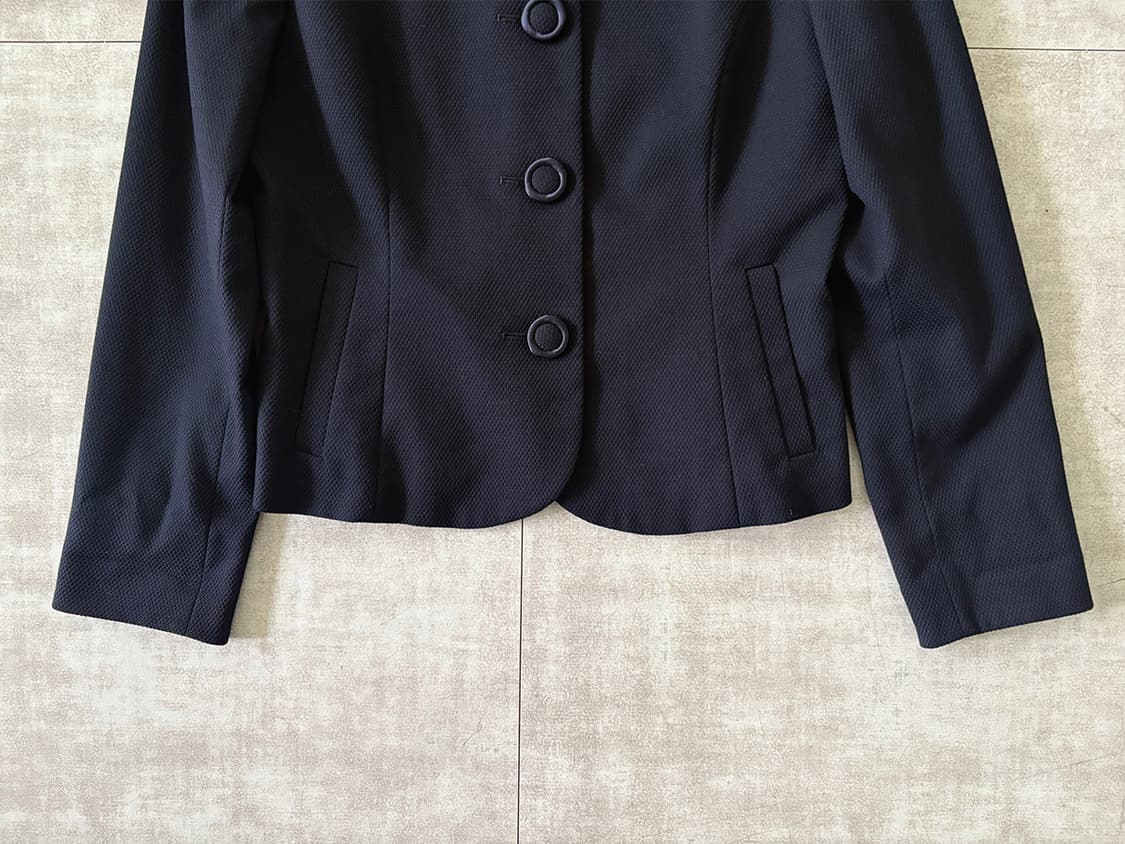 navy button jacket 상품이미지3