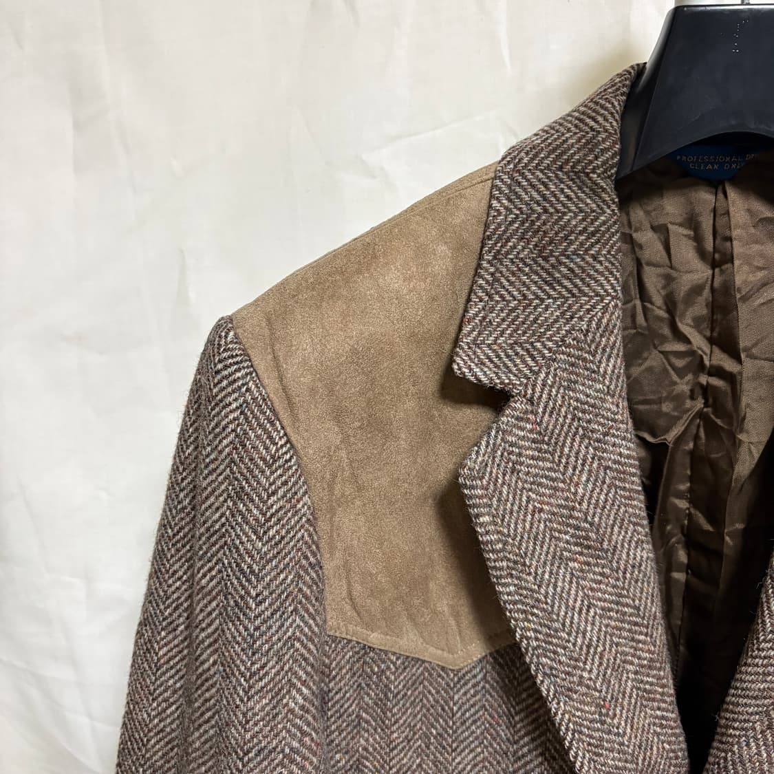 펜들턴 버진 울 헤링본 스웨이드 패치 웨스턴 자켓 / 브라운,42(XL) 상품이미지4