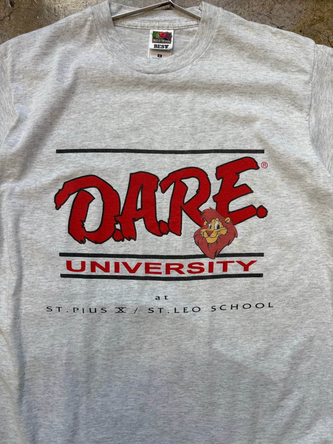 90s USA 싱글스티치 DARE 빈티지 티셔츠 상품이미지3