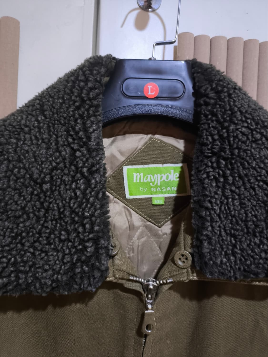 105 90's 메이폴바이나산 항공자켓 상품이미지2