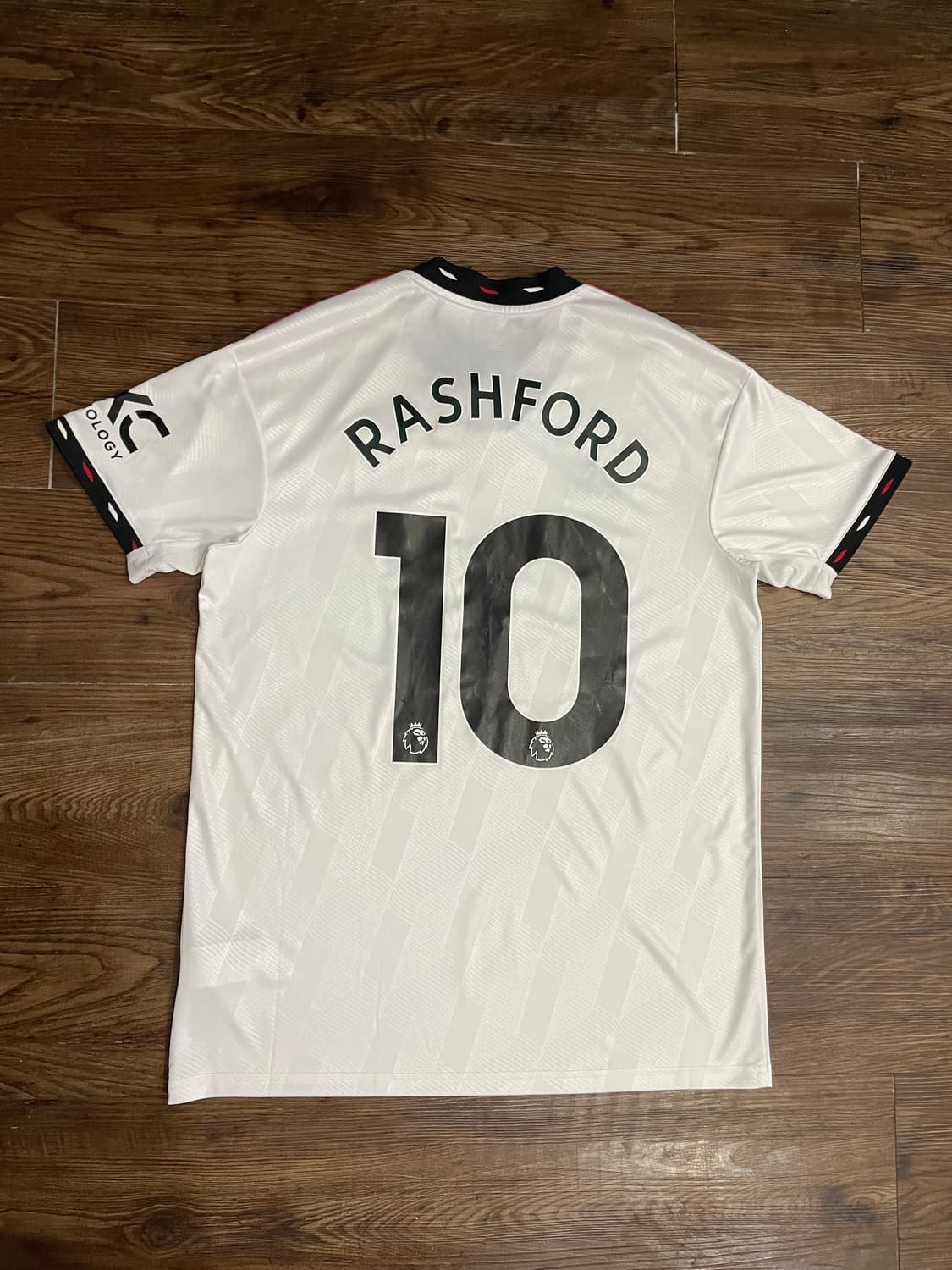 22-23 나이키 맨유 래시포드 어웨이 유니폼 화이트 상품이미지7