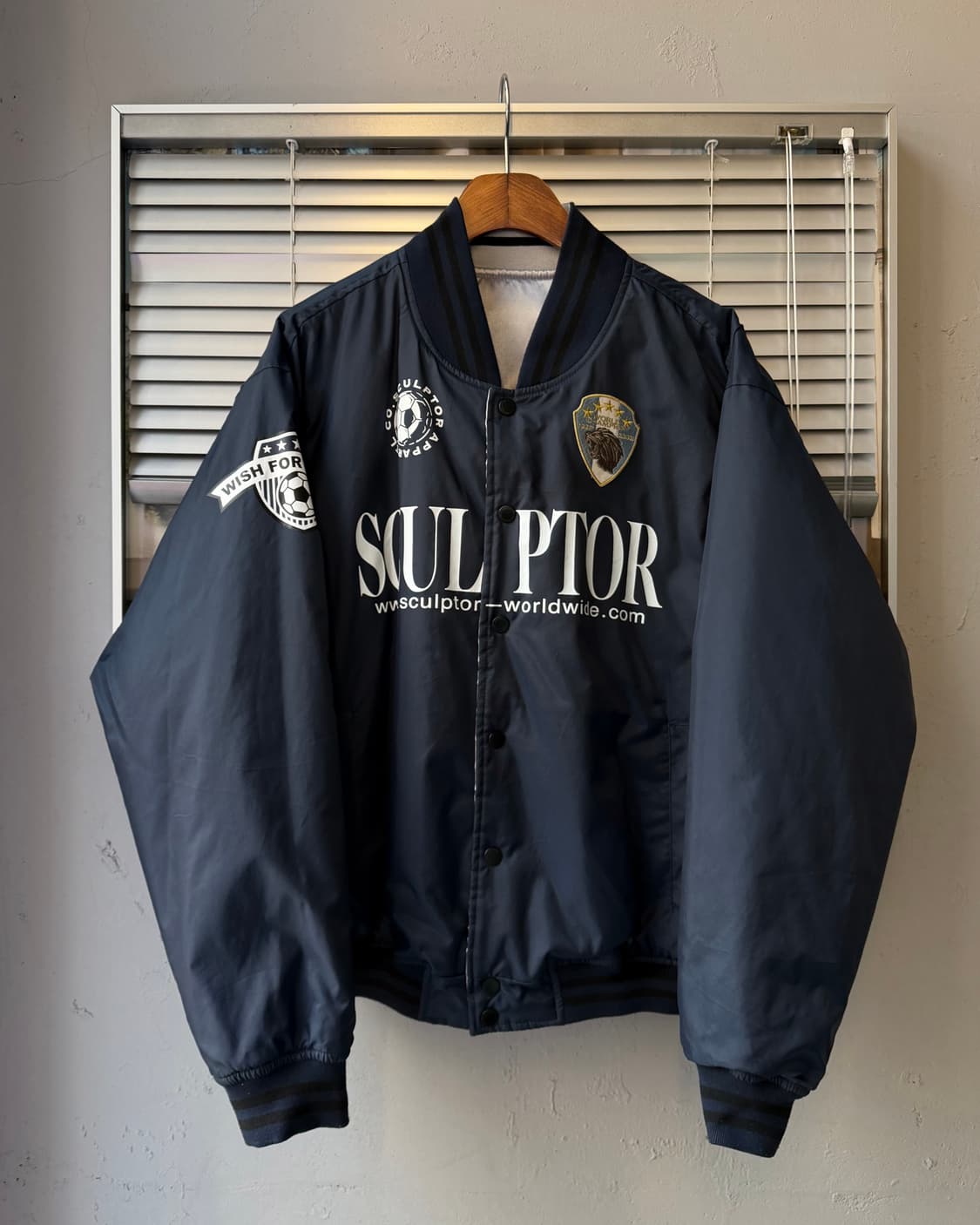 SCULPTOR reversible stadium jacket 상품이미지1