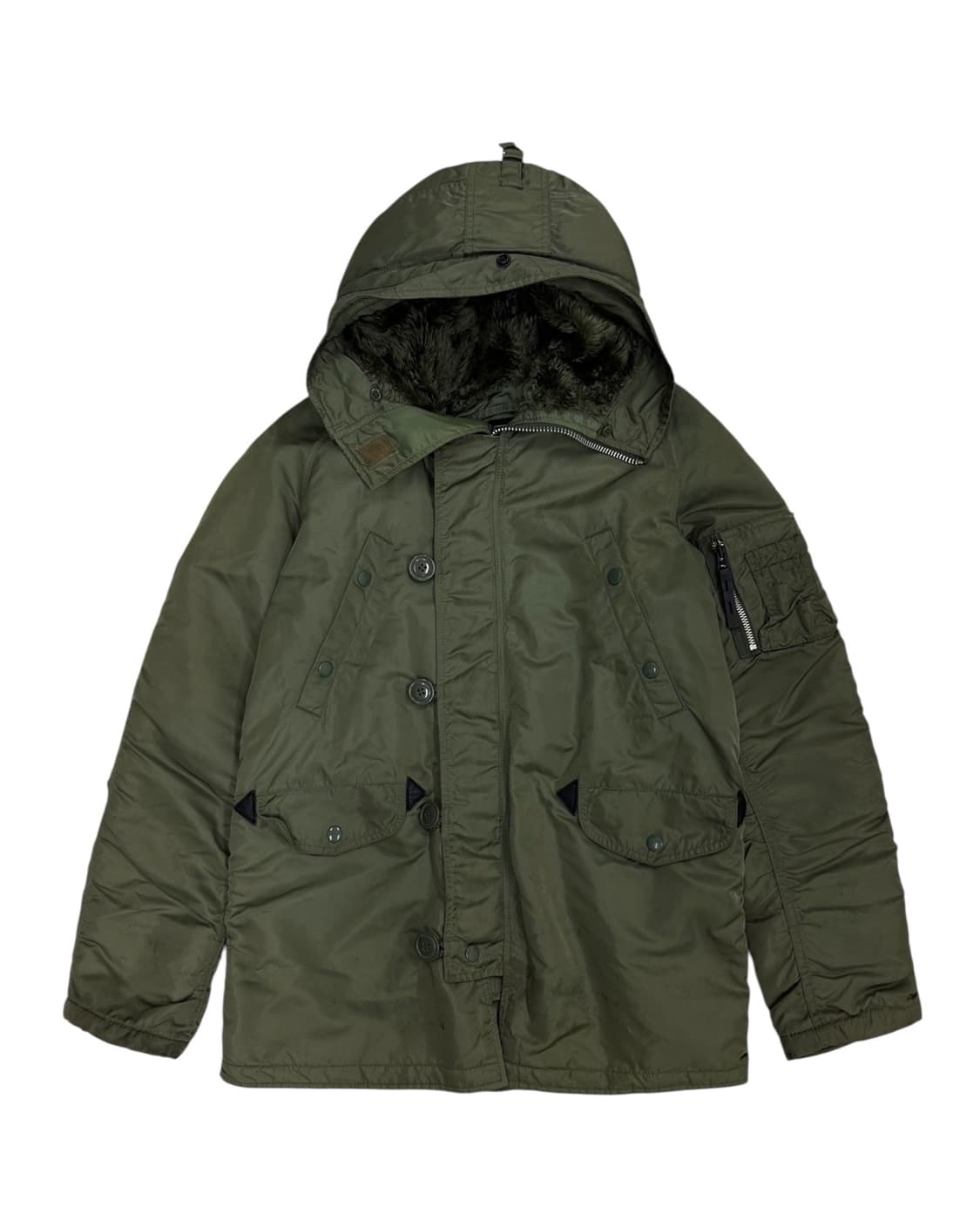 알파인더스트리 N3B 카키 (M) 상품이미지1