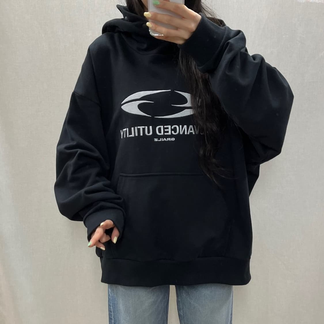 그레일즈 오발 후드 티셔츠/#3643 상품이미지3