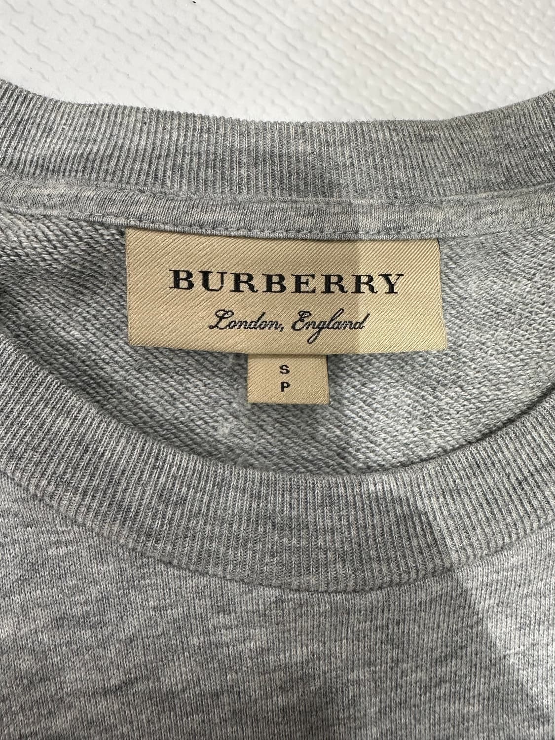 버버리 맨투맨 S 사이즈(95) 상품이미지3