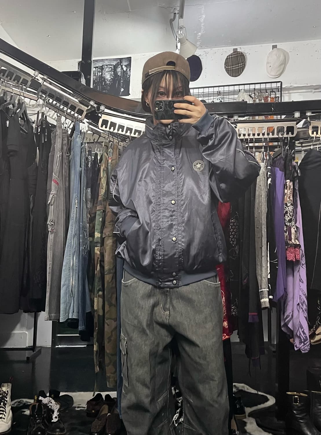 컨버스 올드스쿨 윈드자켓 상품이미지2