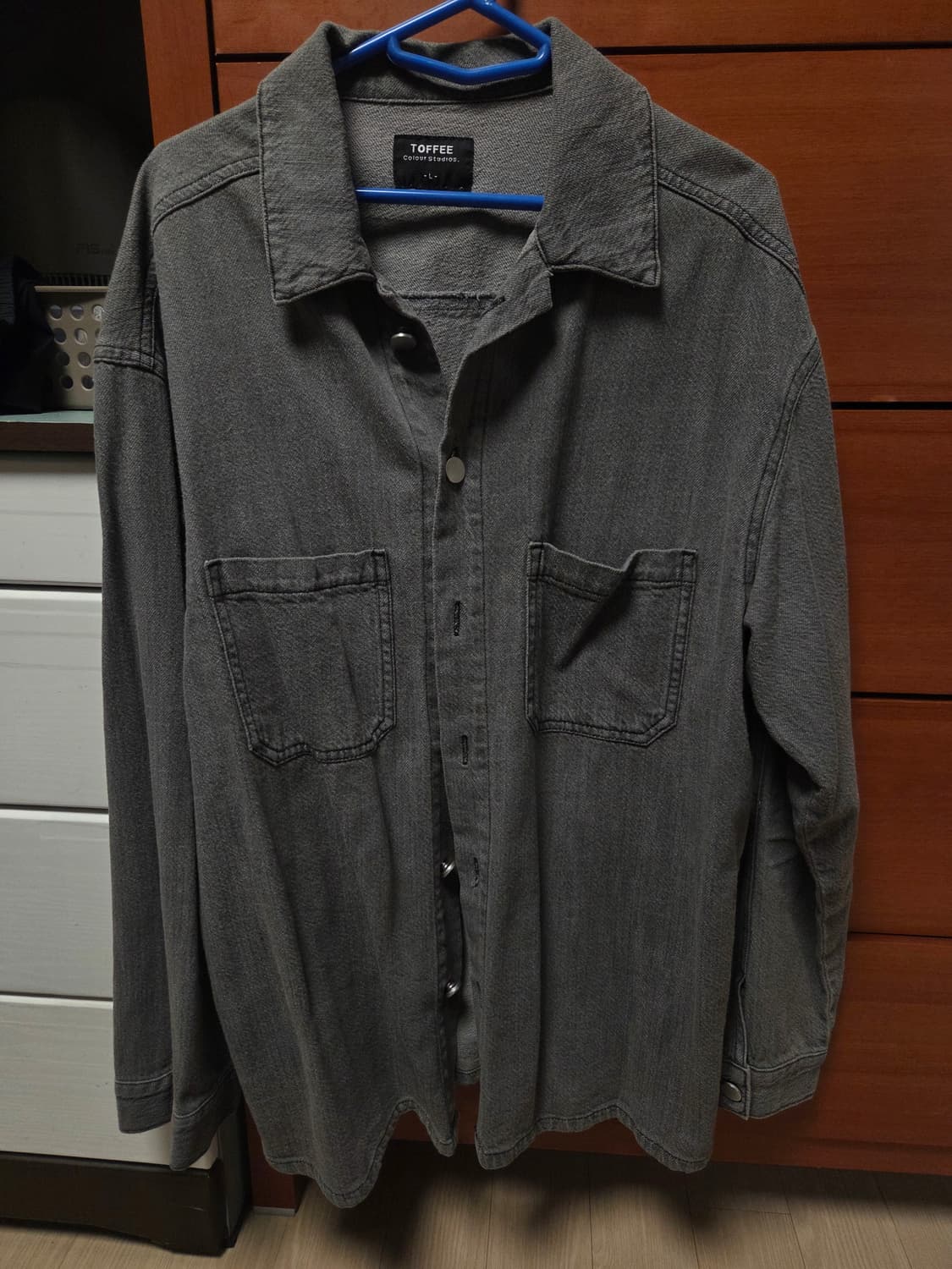 토피 섬머 데님 셔츠 자켓 상품이미지1