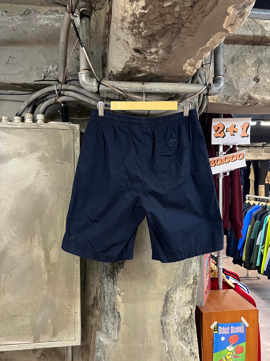 디키즈 밴딩 하프 팬츠 네이비 M #csz3474 상품이미지2