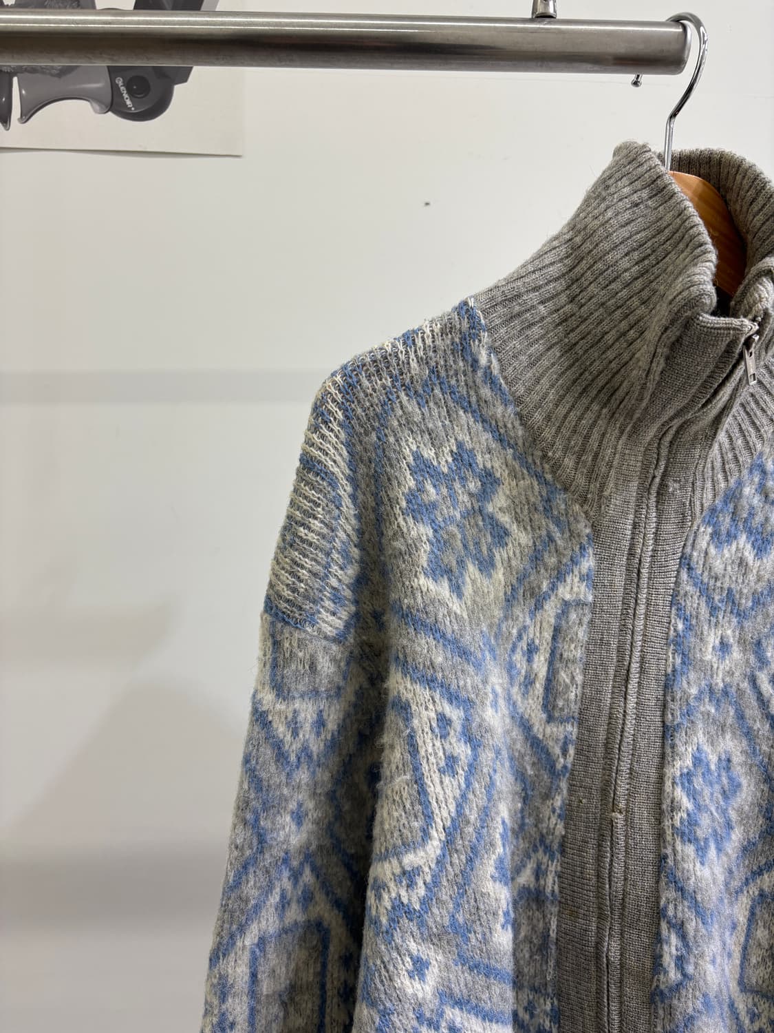 60's REVERE 니트집업 상품이미지3