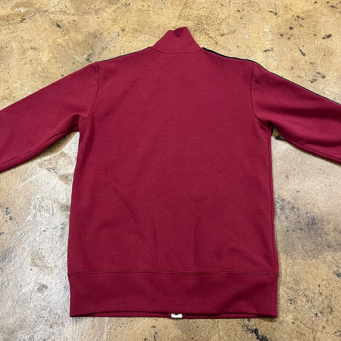 [정품/90,S] 나이키 스우시 로고 트랙탑 레드블랙 b16 상품이미지4