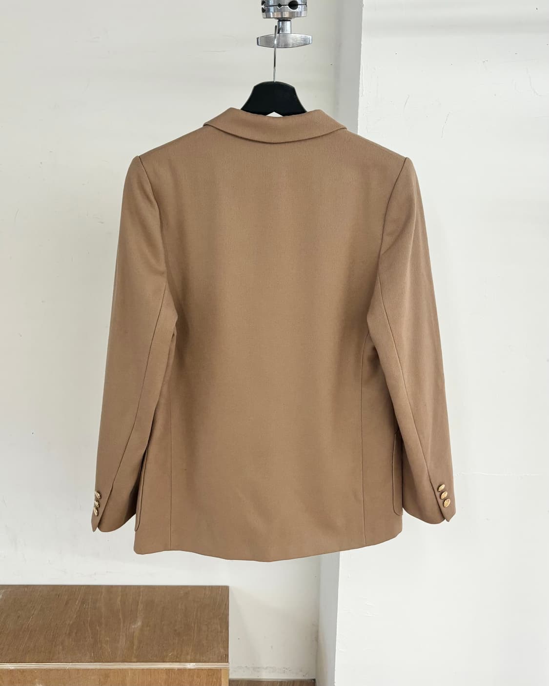 버버리 카멜 싱클 울 자켓 상품이미지6