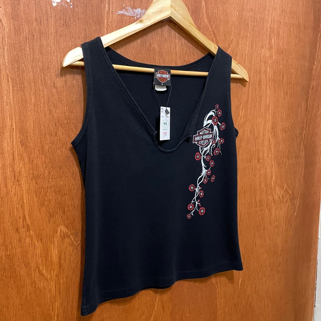 (M) USA Harley Davidson 할리 프린팅 슬리브리스 나시 상품이미지2
