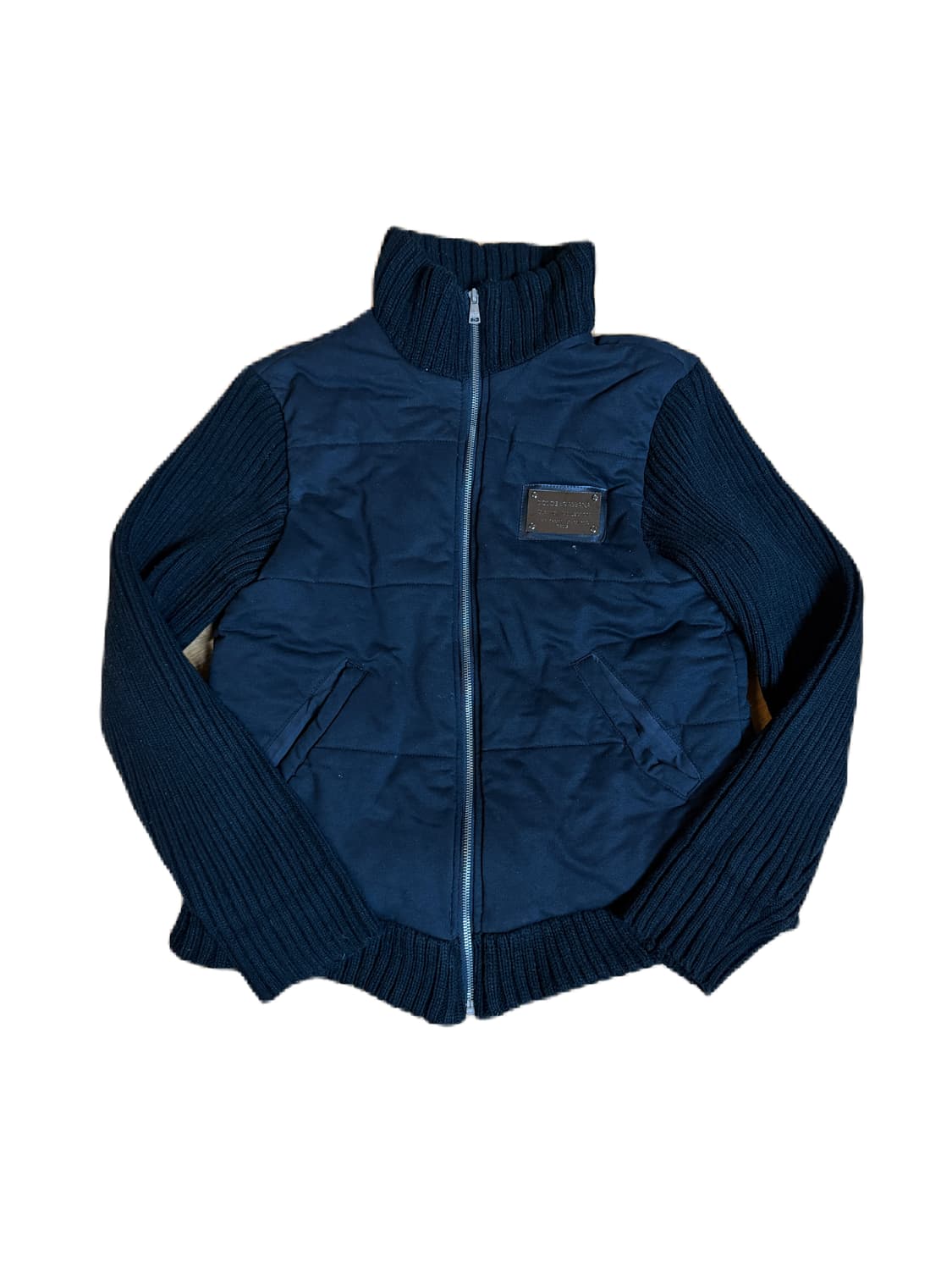 돌채앤가바나 와펜 니트 집업 상품이미지2