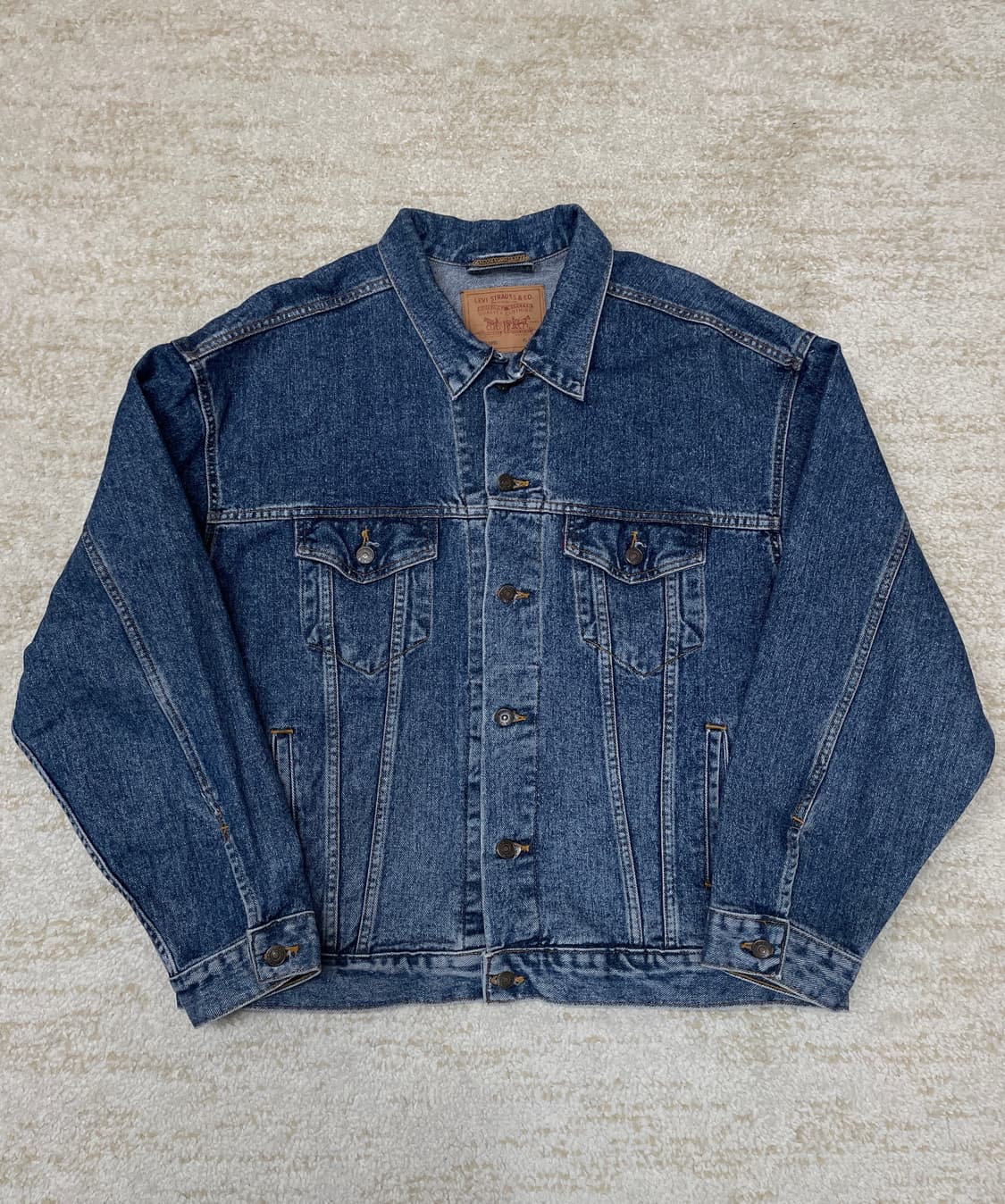 [XL] 90s USA Levis 리바이스 데님 자켓 타입3 트러커 상품이미지1