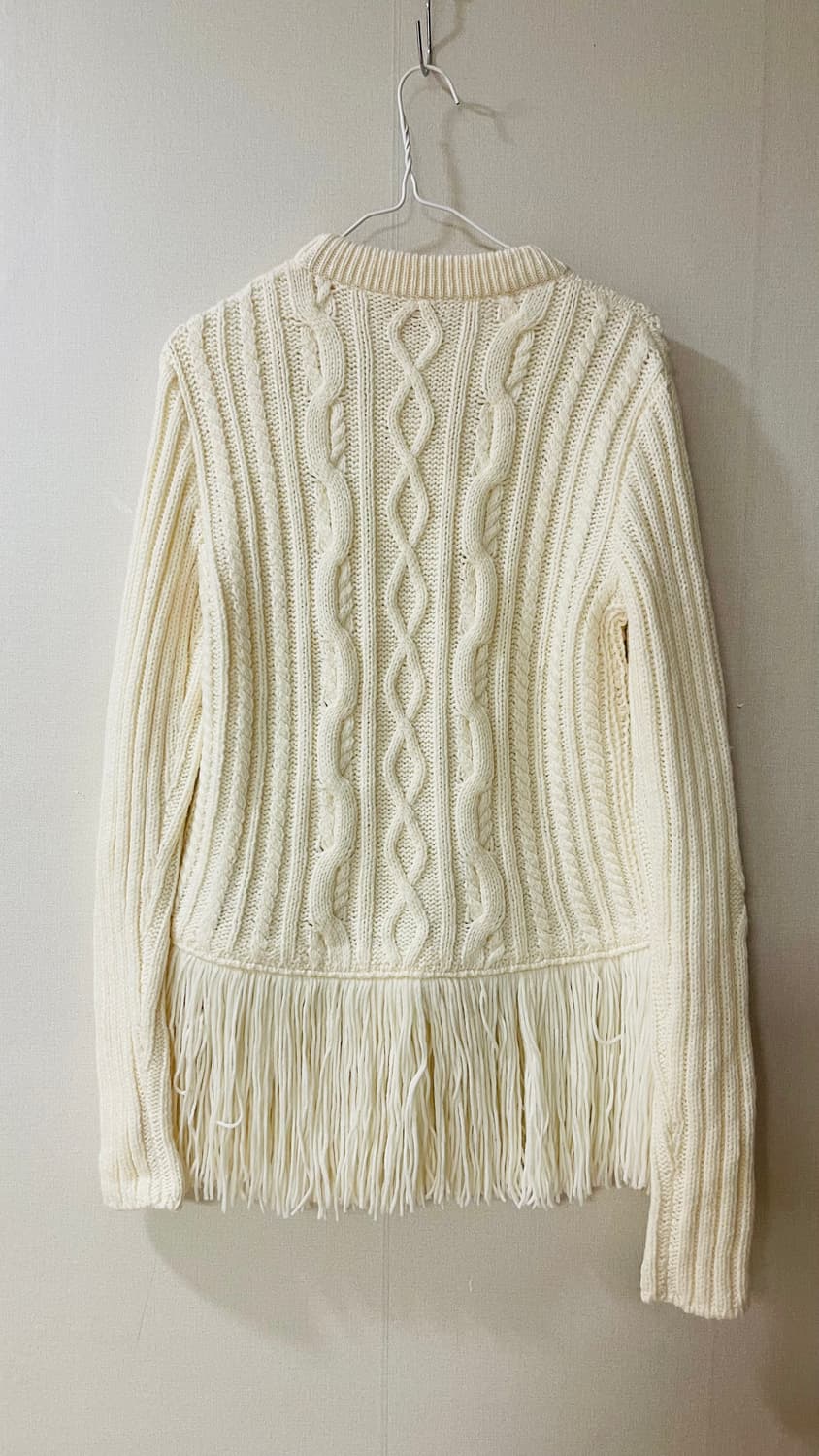 택달린 새상품) 토리 버치 발레로 피셔맨 프린지 스웨터 정가 60만원대 상품이미지7