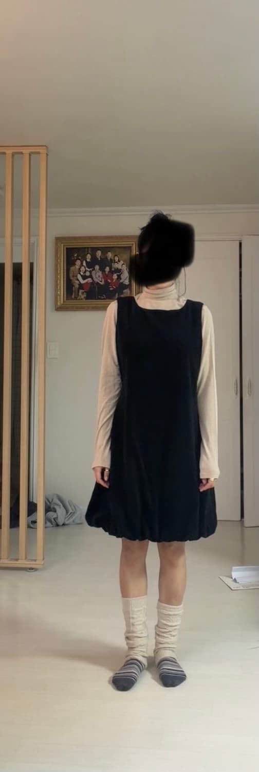 일본브랜드 pennafelice 벨벳원피스 55-66 상품이미지5