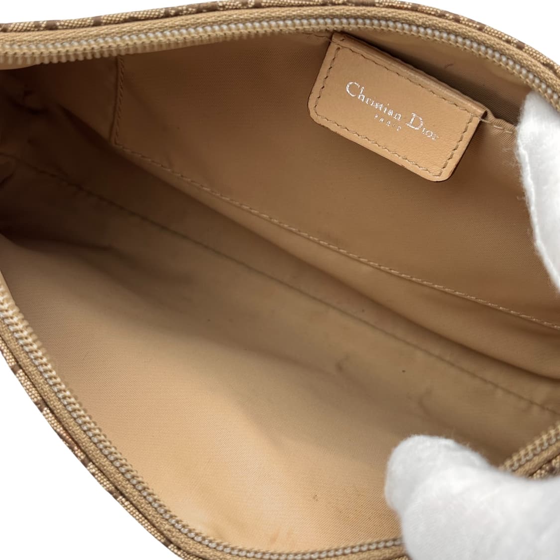 디올 오블리크 베이지 트로터 포쉐트백 상품이미지7