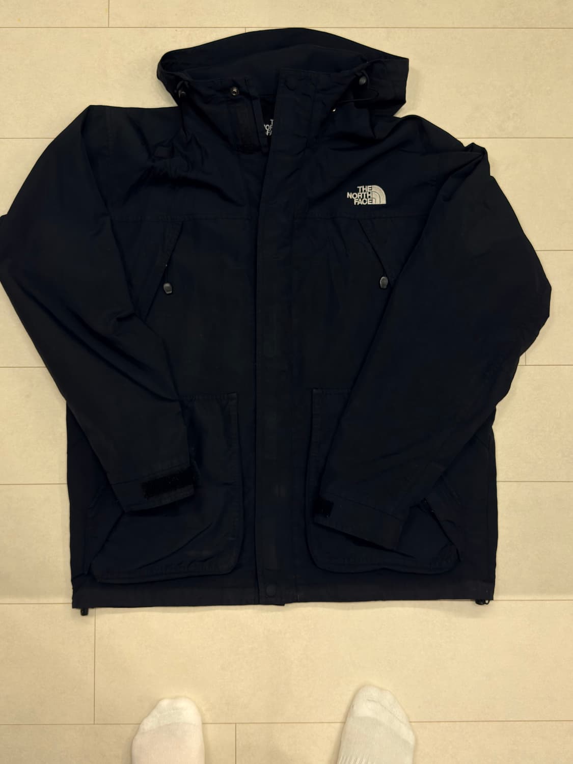 노스페이스 바람막이 윈드브레이커 블랙 L 100 상품이미지3