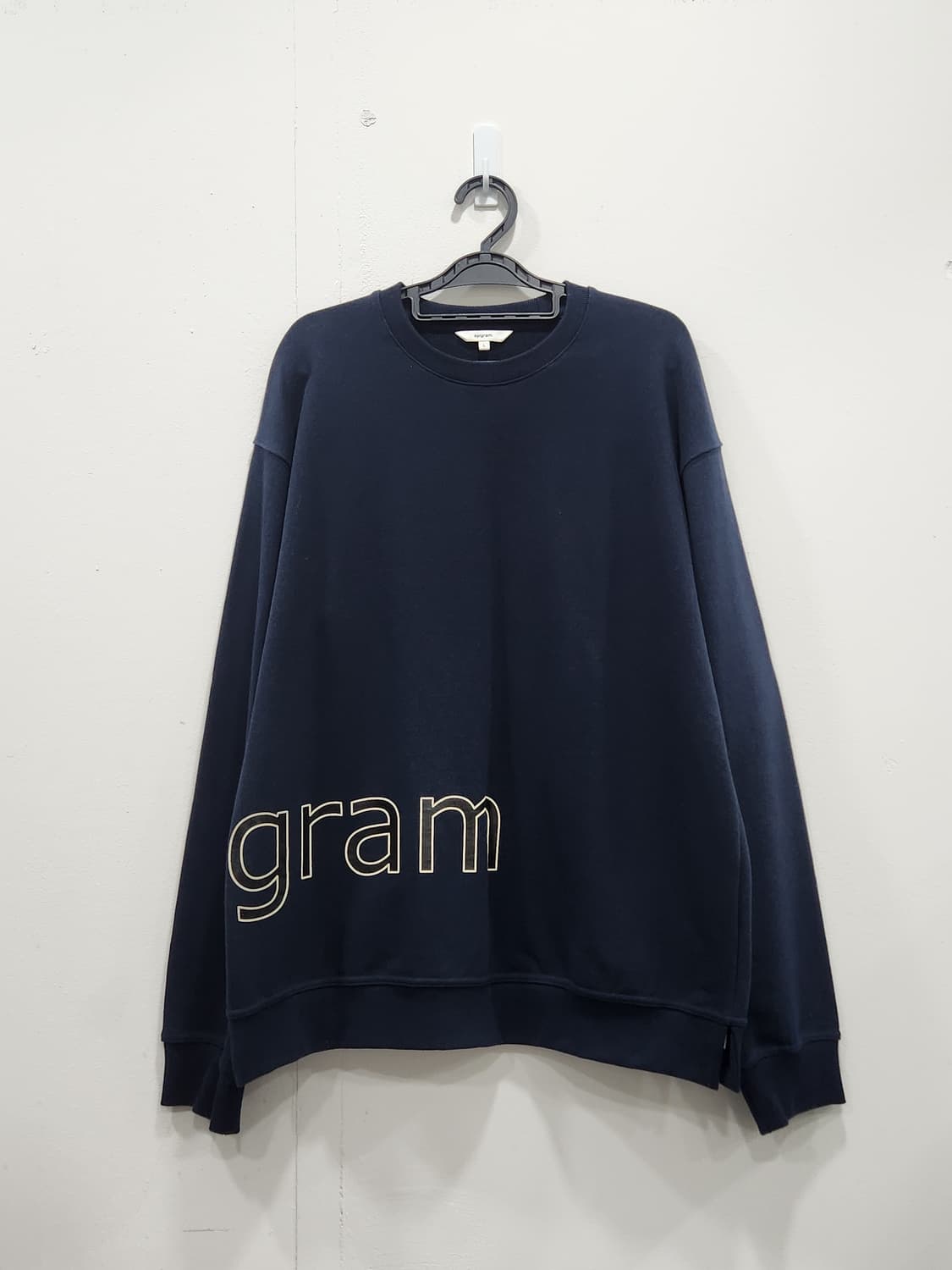 에피그램 네이비 프린팅 맨투맨 남성 L 105 상품이미지1