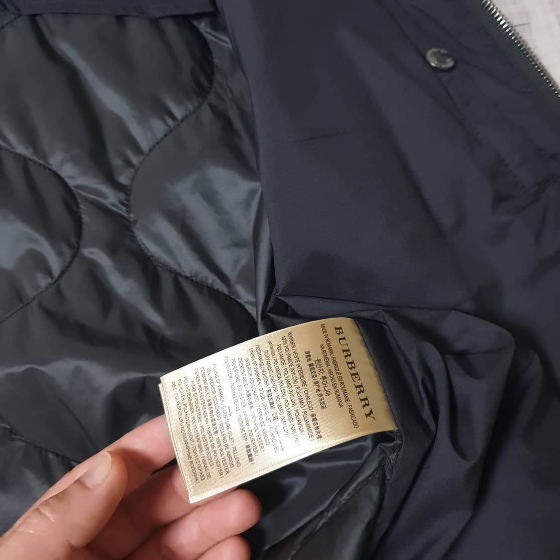 Burberry 버버리  퀼팅 베스트 누빔 경량 조끼 상품이미지8
