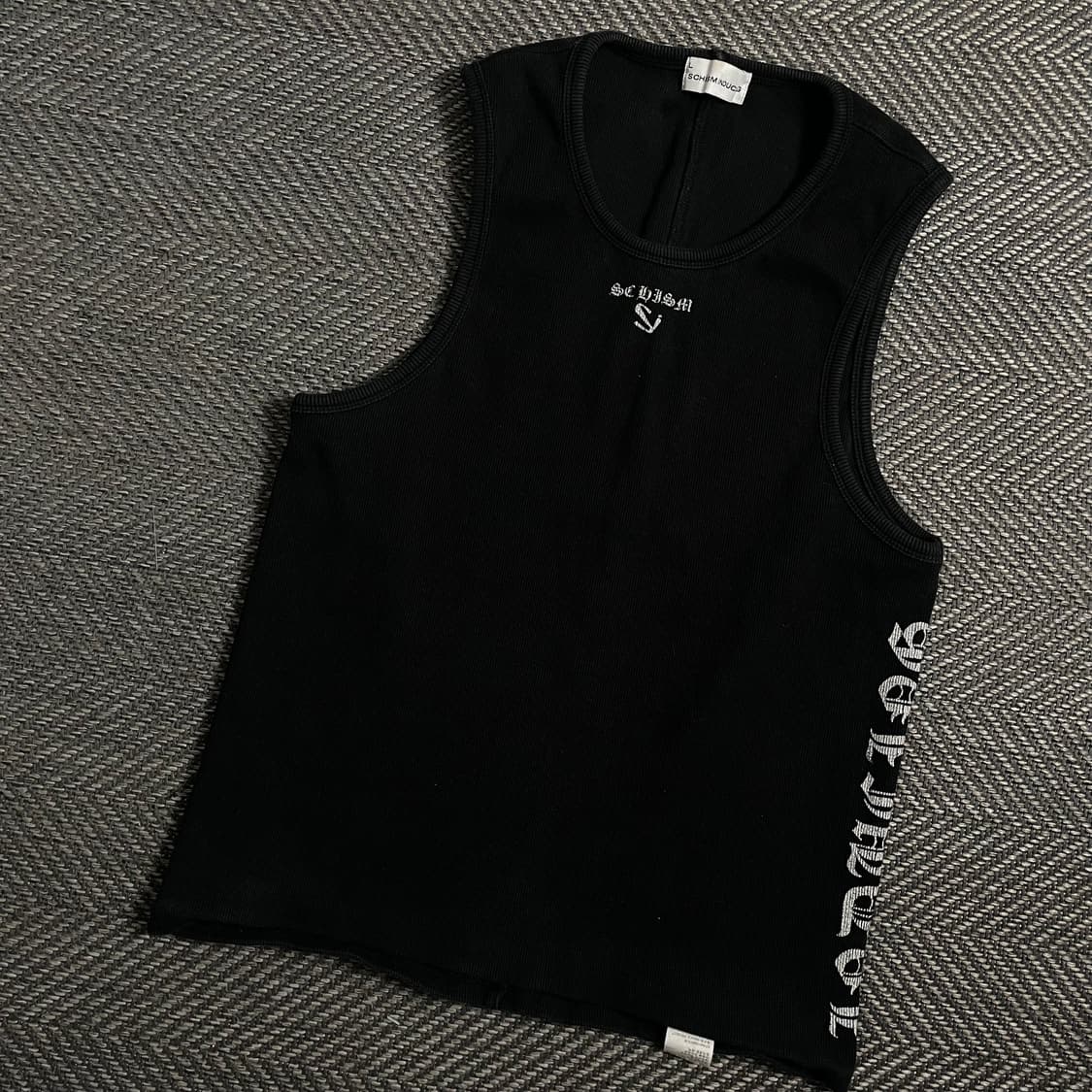 스키즘 인듀싱 로고 디테일 머슬 탑 슬리브리스y 4605 상품이미지1