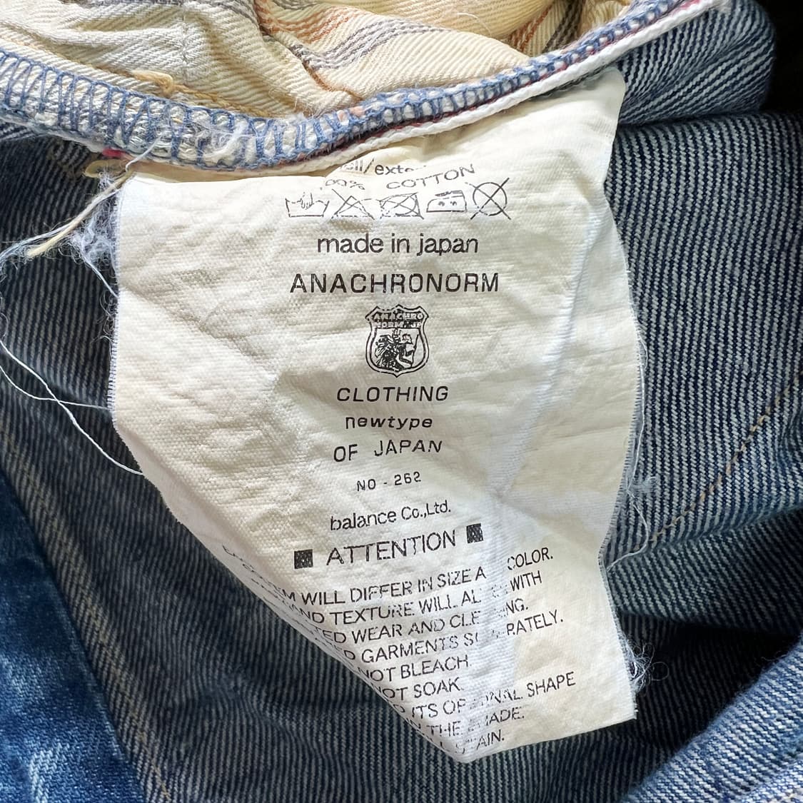 아나크로놈 262 데님 (30) 상품이미지10