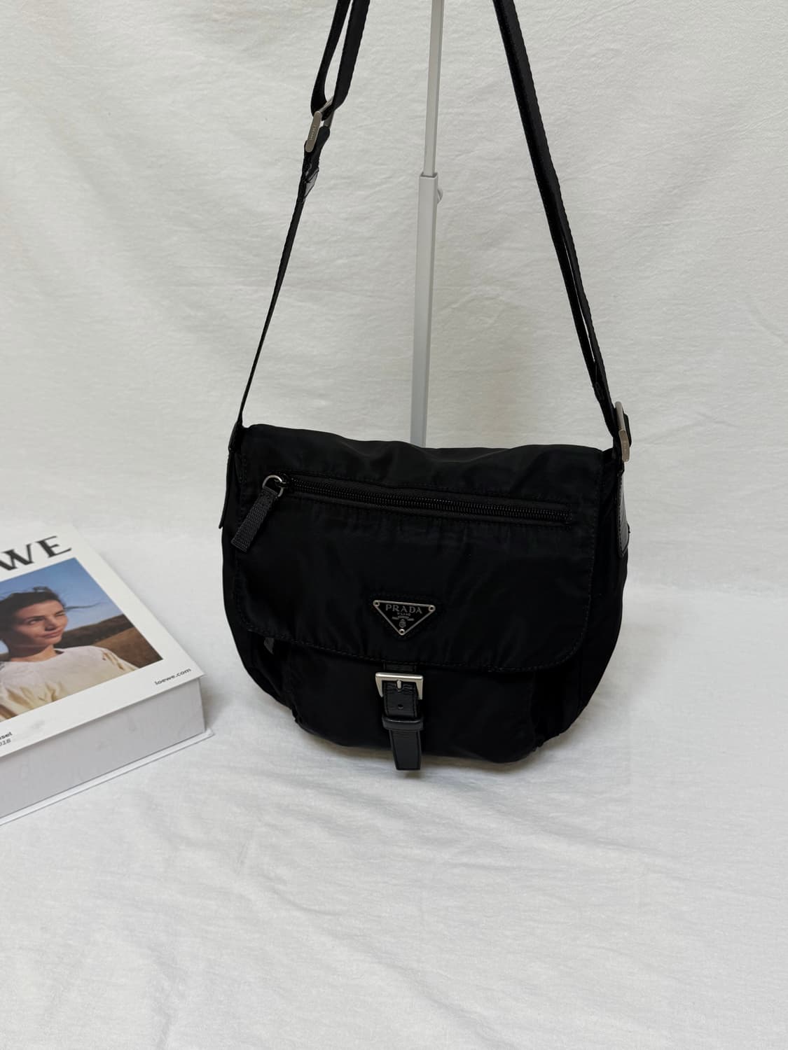 정품 프라다 포코노 나일론 메신저백 크로스백 숄더백 주우재백 상품이미지2