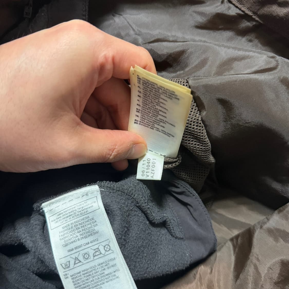 아디다스 클라이마프루프 바람막이 자켓  (후리스 내피) 상품이미지7