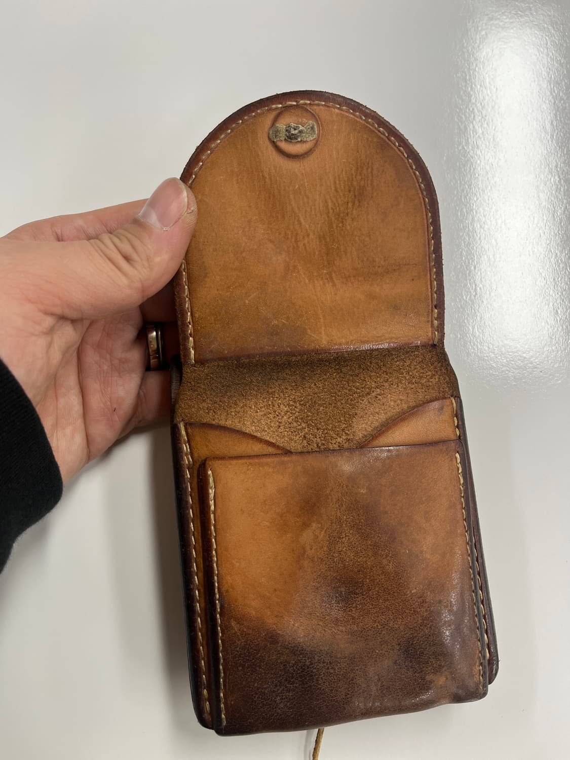 고로스 네츄럴 새들레더 콘초 신형 반지갑 상품이미지6