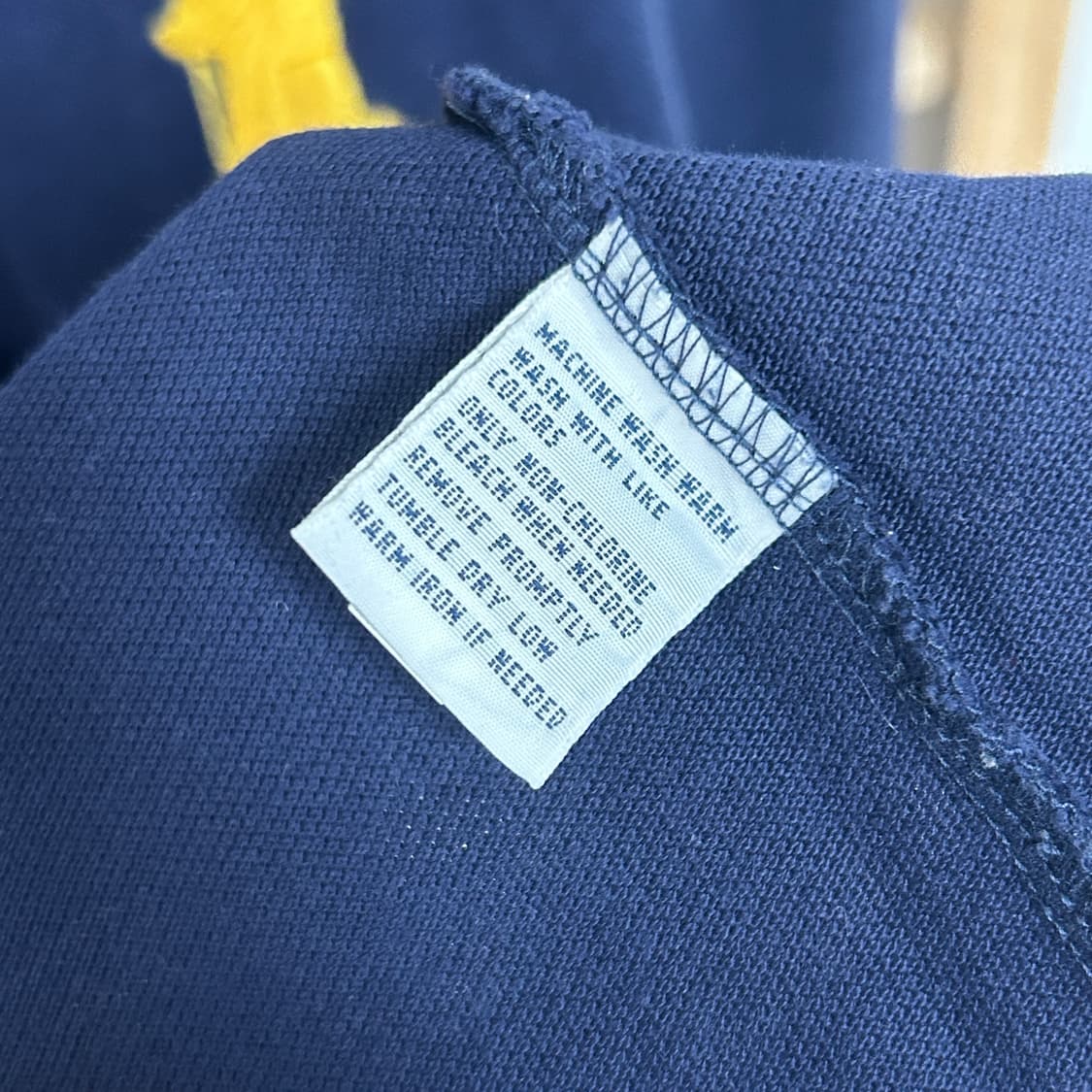 폴로 랄프로렌 빅포니 카라 티셔츠 네이비 상품이미지8