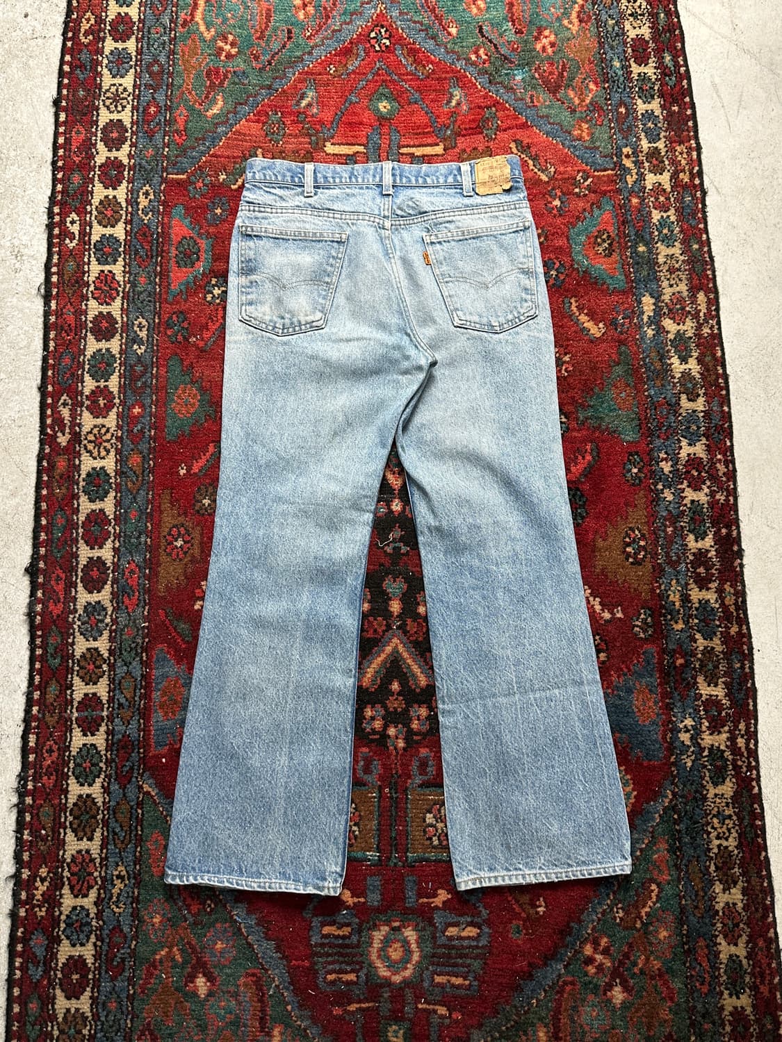 80’s USA Made 빈티지 리바이스 517 부츠컷 오렌지탭 상품이미지4