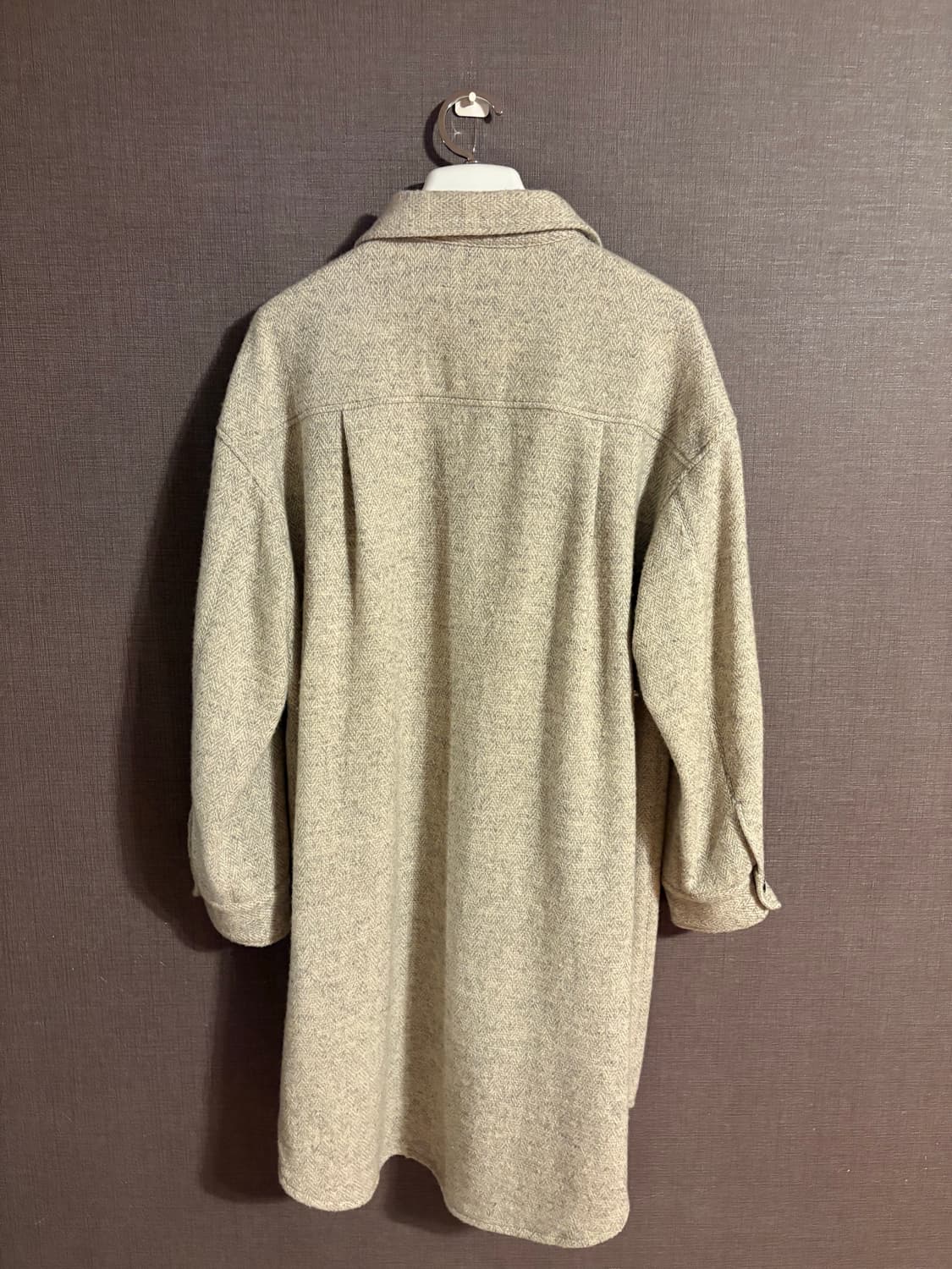 🤍 EMMEL REFINES 헤링본 셔츠 자켓/ Japan 상품이미지4