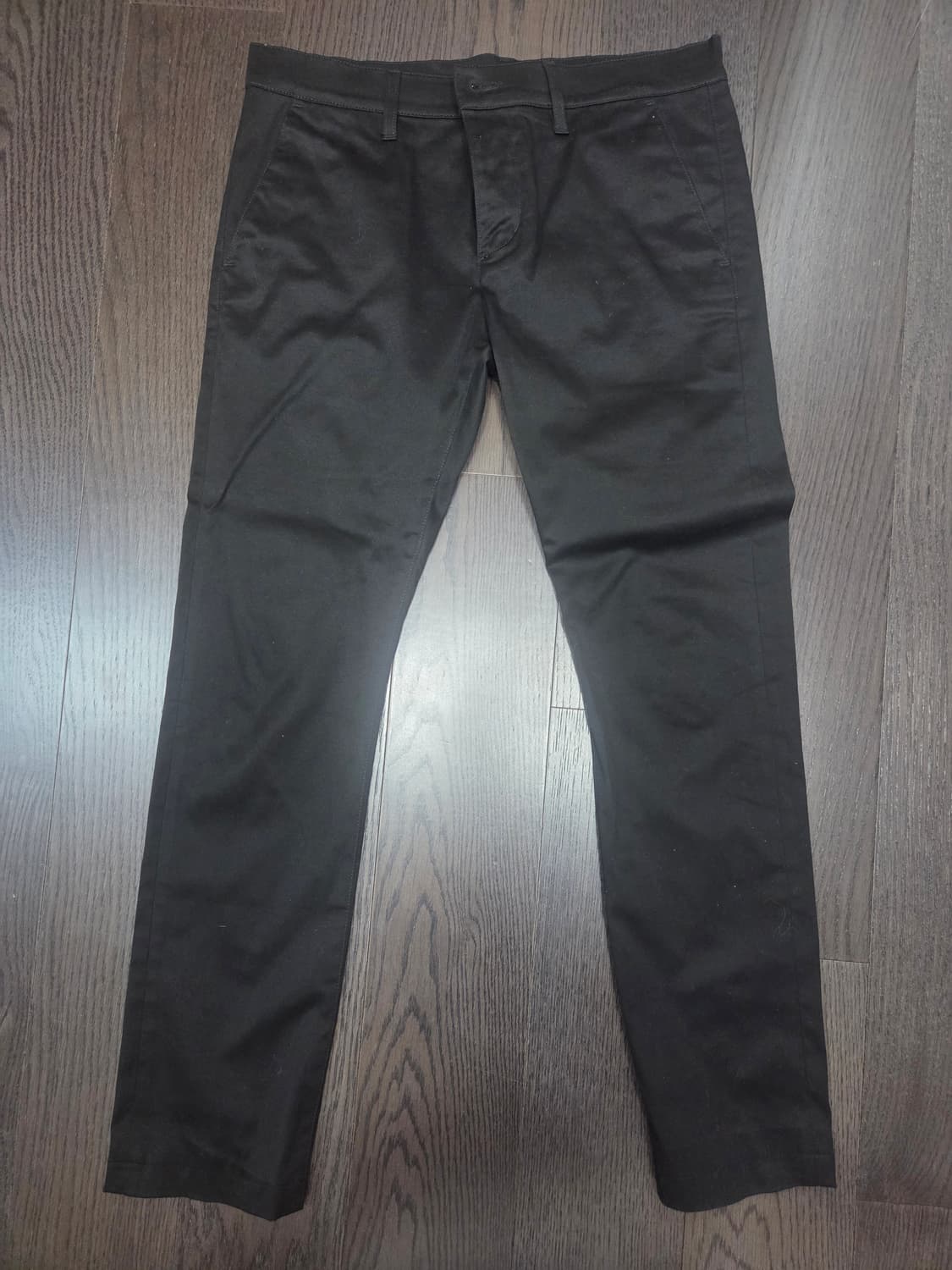 생로랑 블랙 면 스키니 32사이즈 상품이미지2