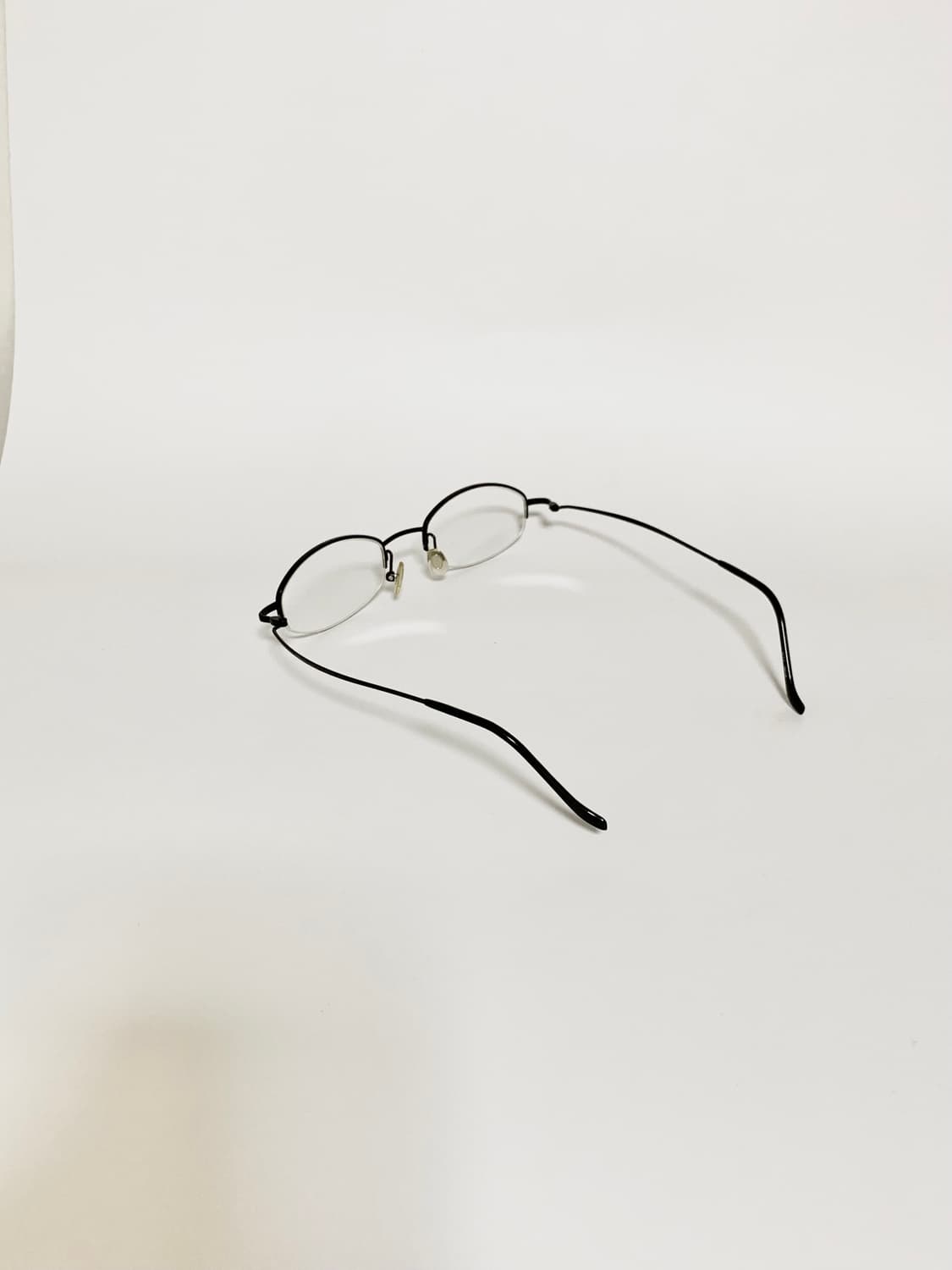 [픽키-473] 반무테 오벌 안경 경량 안경테 상품이미지5