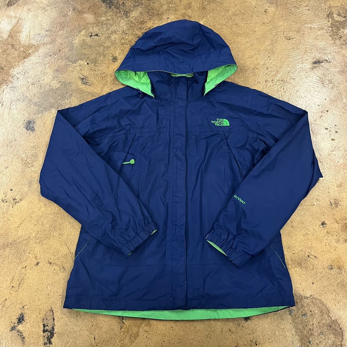 [정품/XL] 노스페이스 HYVENT 네이비 바람막이 b12 상품이미지2