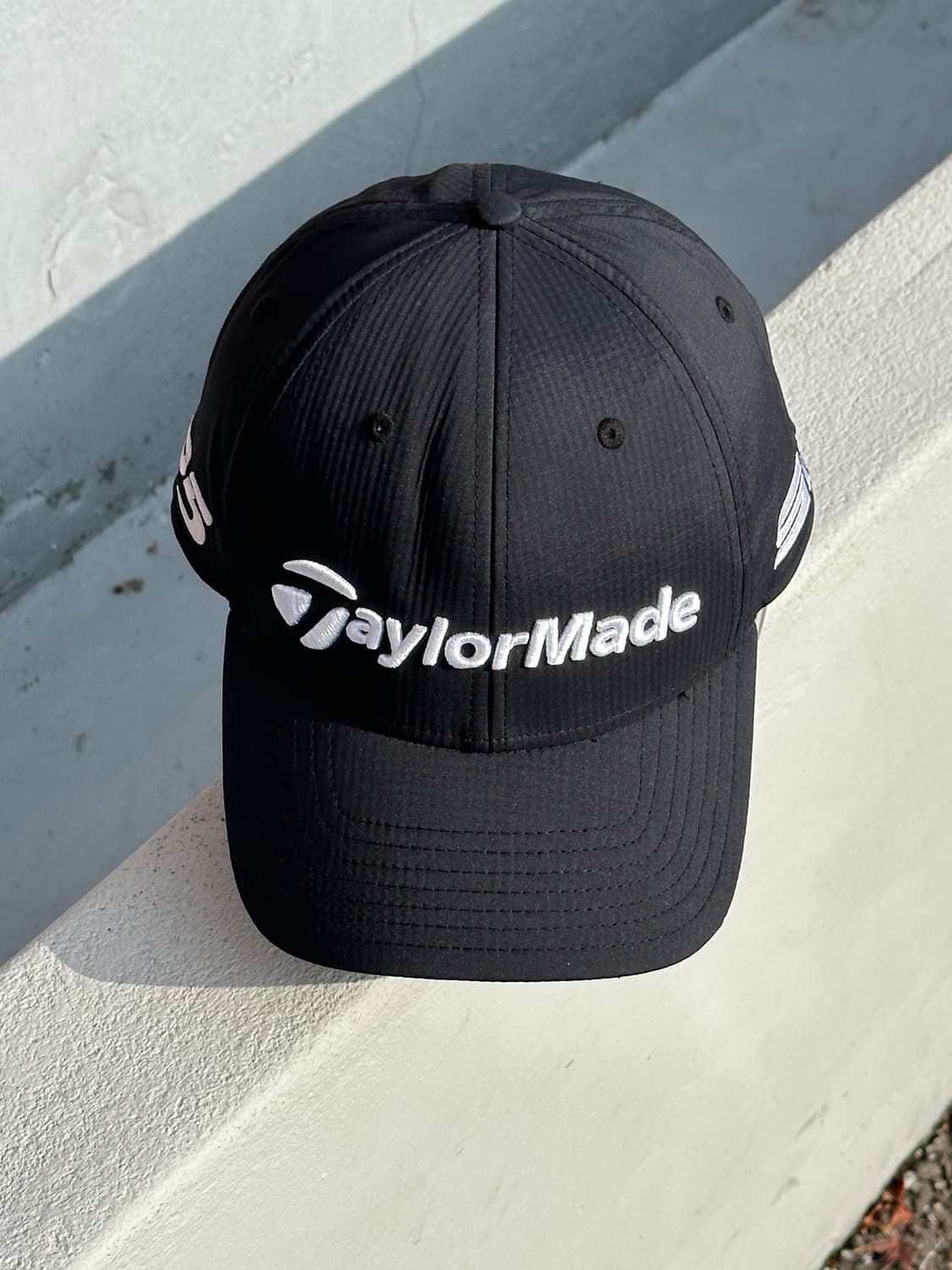[F] 테일러메이드 로고 블랙 볼캡 모자 골프 상품이미지1
